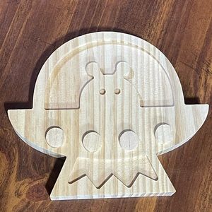 Wooden UFO - set of 6